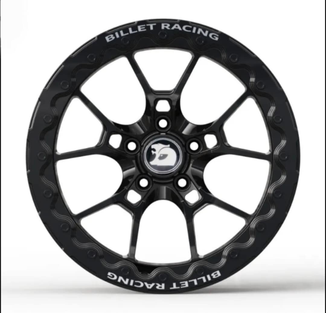 SINGLE - Billet Racing VF HSV GTS-R Style Beadlock Wheel - Gloss Black